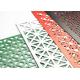 Powder Coated Decorative Perforated Metal Extremely Versatile Large Open Area
