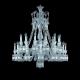 Cafes Shop Lustre Chandelier Baccarat Pendant Lights 24*E12/E14