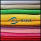 Plain Coral Colored Fleece Fabric Dyeing Pattern Tear - Resistant