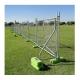 Metal Type Steel Roadway Safety Temporary Fence Panels for Playground Protection