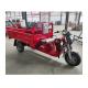 Rear Suspension Tricycle Electro 8 Leaf Springs 1950*1350*340mm Three-Opening Cargo Box Size