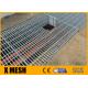 Wastewater Treatment Plant Welded Steel Grating As1657 Standard For Walkway