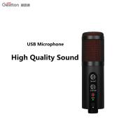 Tpye C USB Condenser Gaming Microphone Cardioid Dynamic Mic 85dB SNR