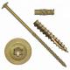 Straw Rope Nail Construction Wood Screws Wafer Head Chipboard U Double Thread T17