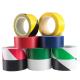 Water-proof Adhesive Tape Single Sided Rubber Based PVC Warning Tape For Floor Site Marking PVC Warning Tape