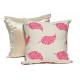 Embroidered Decorative Cushion Covers 100% Cotton Couch Throw Pillows