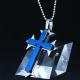 Fashion Top Trendy Stainless Steel Cross Necklace Pendant LPC390