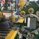 GW600 Horizontal Pipe coil wrapping machine using knit tape as mail packing material