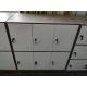 Durable Staff clothes furniture cabinet 6 door steel storage locker H1000XW900XD400mm