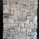 High Hardness Marble Mesh Backed Stone For Wall Cladding Cloudy White Color