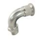 One End Threaded Sanitary SCH40 Stainless Steel Pipe Fittings
