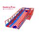 Colorful Indoor Play Equipment Size Customized 12 Cubic Meter Soft PVC Material