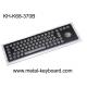 USB Panel Mount Trackball Mouse Stainless Steel Keyboard