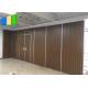 Auditorium High Soundproof Partition Acoustic Movable Wall For Ballroom