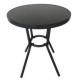 Customized Dia 60cm Steel Outdoor Round Table KD Structure