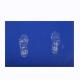 Disposable Peel Off Cleanroom Blue PE Film Sticky Mat 30 Layers