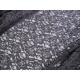 150cm Water Soluble Cotton Nylon Lace Fabric Black Knitted CY-LW0032