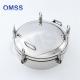 Round Metal Manhole Cover DN500 Stainless Steel Sanitary With Pressure