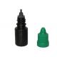 Permanent Cosmetic Ink Liquid Injection Blow Molding 12ml / 10ml LDPE Dropper Bottles