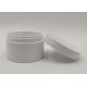 100g White PET Jar For Skin Care Packaging Silk Screen Printing