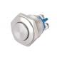 2 Screw Terminal Panel Mount Push Button Switch 16mm Metal Momentary