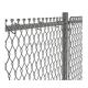 Directly Supply PVC Coated Chain Link Fence Open Size 25*25mm 50*50mm 60*60mm 80*80mm
