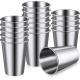 16 Pack Cylindrical Custom Stainless Steel Cups Shatterproof