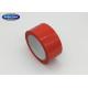 Colored Packing Tape , Red Color Bopp Adhesive Tape Within 1500mts Is Workable