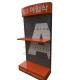 Custom Made Floor Peg Hook Display Stand / Metal Pegboard Display Rack