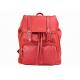 School Leather Womens Backpack Bags Medium Size Polyester Lining 30 - 40L