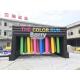 Customized Inflatable Interactive Games With Obstacle Color Run / Inflatable Sports Games