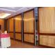 Commercial Wooden Aluminum Acoustic Room Dividers / Office Folding Panel Partitions