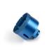 Blue 15mm Vacuum Brazed Diamond Core Bits Durable Anti Corrosion