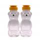 200ml PET Bear Plastic Honey Jars for Food Grade and Creative Student Portable Bottle