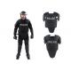 8-9 KGS Riot Police Armor Fire Stab And Impact Protection For Crowd Control