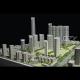 HUAYI 3D Architectural Scale Model 1:500 Liantang Urban Renewal Concept Model