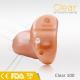 Beige Invisible Hearing Aids For Pensioners CE Mini Rechargeable Digital Hearing Device