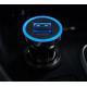 Black Color LED Screen Fast Car Charger , QC 3.0 High End Smart Portable Car Charger