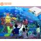 Magic Painting Interactive Games Projector 3400lm For Amusement Park