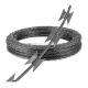7.5cm-15cm Barb Distance Cross Razor Hot Dip Zinc Plating Razor Barbed Wire for Farm