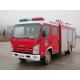 ISUZU 3 Tons Fire Rescue Truck 750 Gallons 3000L Large Loading Capacity