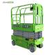 mobile MEWPs AWP access 6m 230kg load capacity small electric scissor elevated lift platform for building
