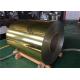 Alloy 1050 Gold Color PE Coating Polished Aluminum Coil For ACP Products