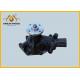 4BD1 4BE1 Engine Water Pump 8970211710 Iron Body Total Height 154mm Flange Plate 4 Bolts Aluminum Side Pipe