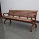 Traditional Rustic Garden Outdoor Wooden Bench With Recycle Composite Material