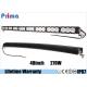 Single Row 48 In 270W Curved LED Light Bar For Off Road Vehicle Amber White