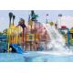 Water House Park Amusement Park Equipment Fiberglass Pool Slide Water Park Equipment