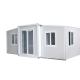20ft Steel Structures Folding Living Prefab Modular Homes with Galvanized Steel Frame