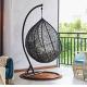 Indoor and outdoor Rattan lazy hanging basket wicker chair balcony leisure cradle chair