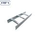 Ladder Type Cable Tray System HDG Galvanized Anti - Rat Customizable Wireway Steel Cable Ladder Tray